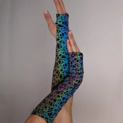 Dippin Daisies Trippy Drip Reflective Fingerless Gloves Dresses & Sets 8 Dippin Daisies Trippy Drip Reflective Fingerless Gloves Dresses & Sets