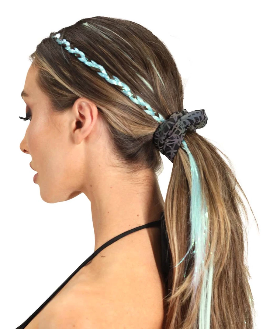 Dippin Daisies Trippy Drip Reflective Scrunchies 4 Dippin Daisies Trippy Drip Reflective Scrunchies