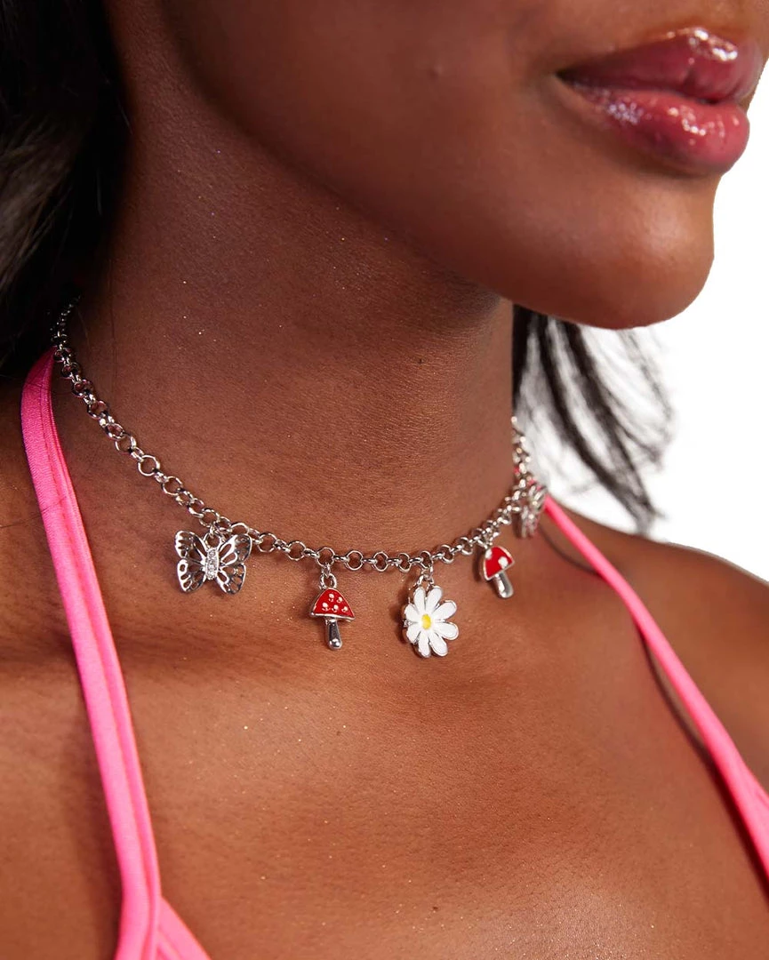 Ana Accessories Shroomy Garden Choker 3 Ana Accessories Shroomy Garden Choker