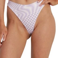 Cherry Mellow, Inc. Trippy Twist Cheeky Hi-Waist Thong Bottoms