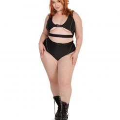 Cherry Mellow, Inc. Turn Up The Lights High-Waist Speed Clasp Rainbow Reflective Bottoms New Arrivals