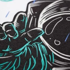 INTO THE AM Universal Love Glow-in-the-Dark Tee Men 24 INTO THE AM Universal Love Glow-in-the-Dark Tee Men