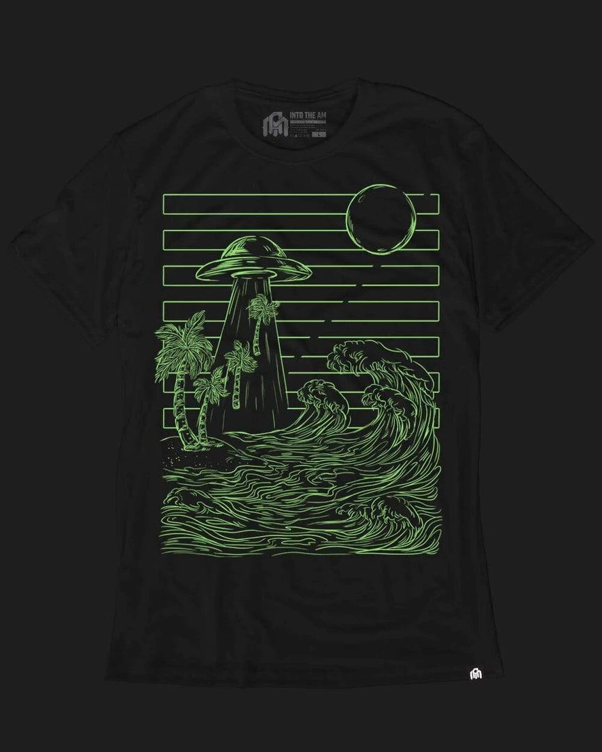 INTO THE AM Men Unnatural Forces Glow-in-the-Dark Tee 5 INTO THE AM Men Unnatural Forces Glow-in-the-Dark Tee