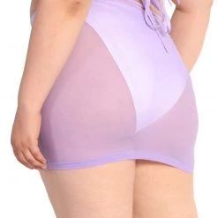 Body Language Up 2 No Good Mesh Mini Skirt