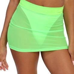 Body Language Up 2 No Good Mesh Mini Skirt