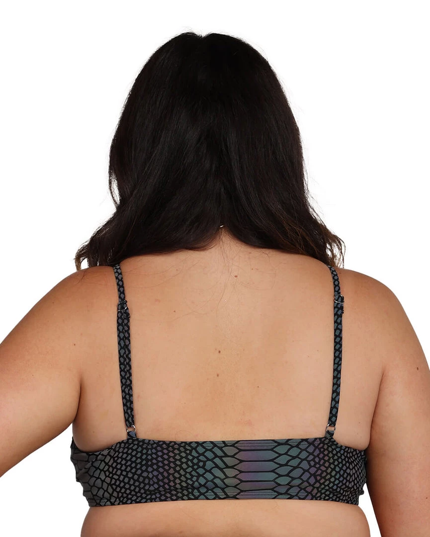 Dippin Daisies Tops Viper Queen Reflective Cutout Top 12 Dippin Daisies Tops Viper Queen Reflective Cutout Top