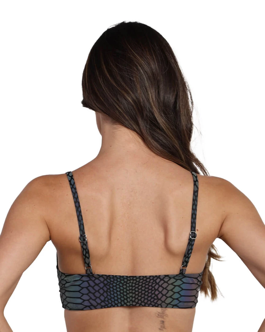 Dippin Daisies Tops Viper Queen Reflective Cutout Top 7 Dippin Daisies Tops Viper Queen Reflective Cutout Top