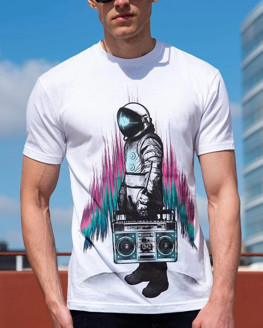 INTO THE AM AstroBlaster Tee Men 10 INTO THE AM AstroBlaster Tee Men