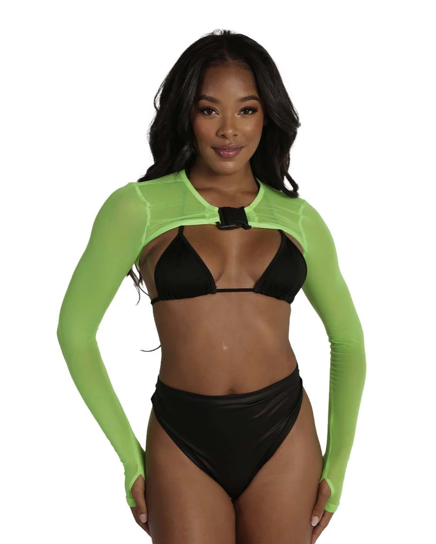 OhYes Wicked Sweet Speed Clasp Mesh Ultra Crop Top Clothing 3 OhYes Wicked Sweet Speed Clasp Mesh Ultra Crop Top Clothing