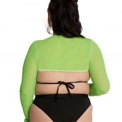 OhYes Wicked Sweet Speed Clasp Mesh Ultra Crop Top Clothing 33 OhYes Wicked Sweet Speed Clasp Mesh Ultra Crop Top Clothing