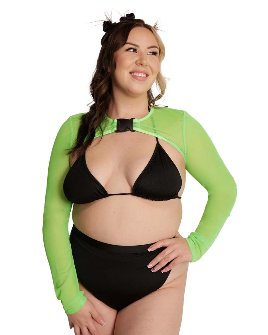 OhYes Wicked Sweet Speed Clasp Mesh Ultra Crop Top Clothing 9 OhYes Wicked Sweet Speed Clasp Mesh Ultra Crop Top Clothing