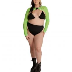 OhYes Wicked Sweet Speed Clasp Mesh Ultra Crop Top Clothing 31 OhYes Wicked Sweet Speed Clasp Mesh Ultra Crop Top Clothing