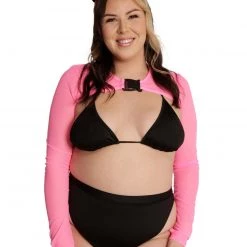 OhYes Wicked Sweet Speed Clasp Mesh Ultra Crop Top Clothing 39 OhYes Wicked Sweet Speed Clasp Mesh Ultra Crop Top Clothing