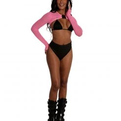 OhYes Wicked Sweet Speed Clasp Mesh Ultra Crop Top Clothing 36 OhYes Wicked Sweet Speed Clasp Mesh Ultra Crop Top Clothing