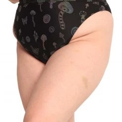 Dippin Daisies New Arrivals Wild Dimension Rainbow Reflective Hi Cut Bottoms