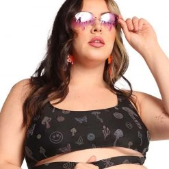 Dippin Daisies Wild Dimension Rainbow Reflective Underboob Top New Arrivals 20 Dippin Daisies Wild Dimension Rainbow Reflective Underboob Top New Arrivals