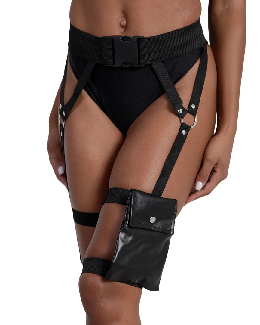 Leg Avenue Wild Thing Garter Utility Belt 3 Leg Avenue Wild Thing Garter Utility Belt