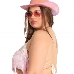 OhYes Wildest Dreams Fringe Halter Top Clothing