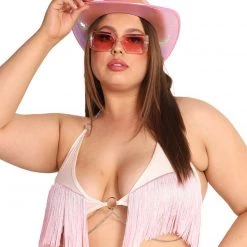 OhYes Wildest Dreams Fringe Halter Top Clothing