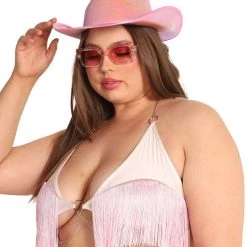 OhYes Wildest Dreams Fringe Halter Top Clothing