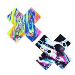 Neva Nude Liquid Tripp Cross Pasties Accessories