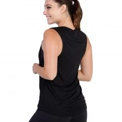 INTO THE AM Basic Women's Muscle Tank Tops