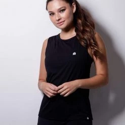 INTO THE AM Basic Women's Muscle Tank Tops