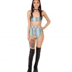 Day G Tops Boa Babe Crop Top