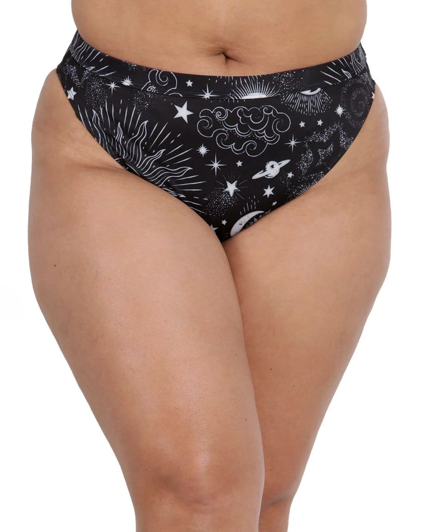 Dippin Daisies Celestial High Cut Bottoms 8 Dippin Daisies Celestial High Cut Bottoms