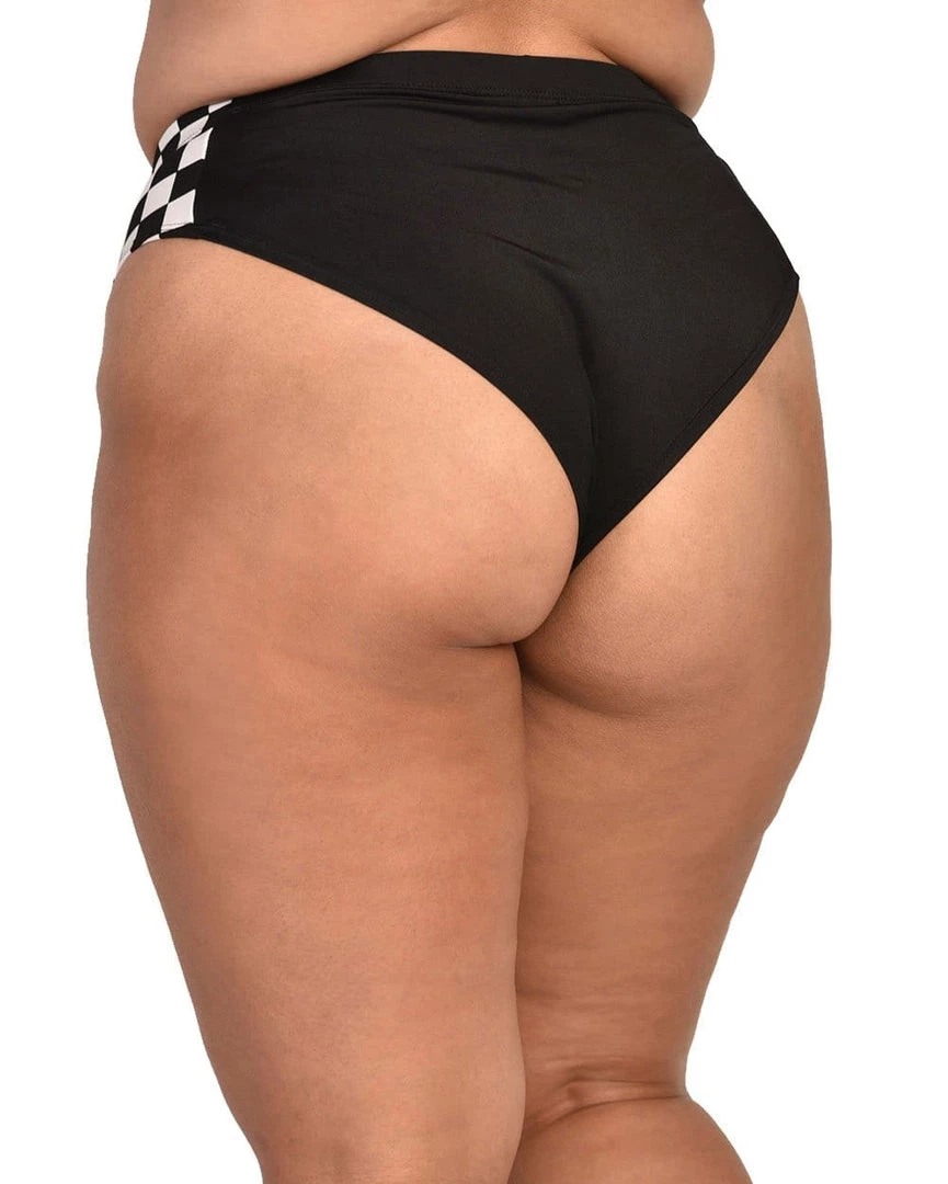 Cherry Mellow, Inc. Checked Out High Waisted Bottoms 6 Cherry Mellow, Inc. Checked Out High Waisted Bottoms