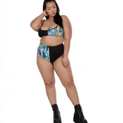 Day G Electric City Spliced Cropped Cami 18 Day G Electric City Spliced Cropped Cami