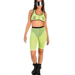 Cherry Mellow, Inc. Feisty Fishnet Biker Shorts Bottoms 14 Cherry Mellow, Inc. Feisty Fishnet Biker Shorts Bottoms