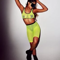 Cherry Mellow, Inc. Feisty Fishnet Biker Shorts Bottoms 13 Cherry Mellow, Inc. Feisty Fishnet Biker Shorts Bottoms