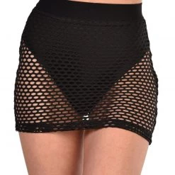Body Language Fishnet Mini Skirt New Arrivals