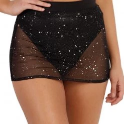 OhYes Holo Star Mini Skirt Clothing