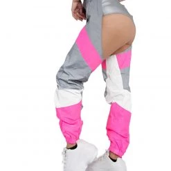 Hot & Delicious Black Bead Now U See Me Reflective Chaps Clothing