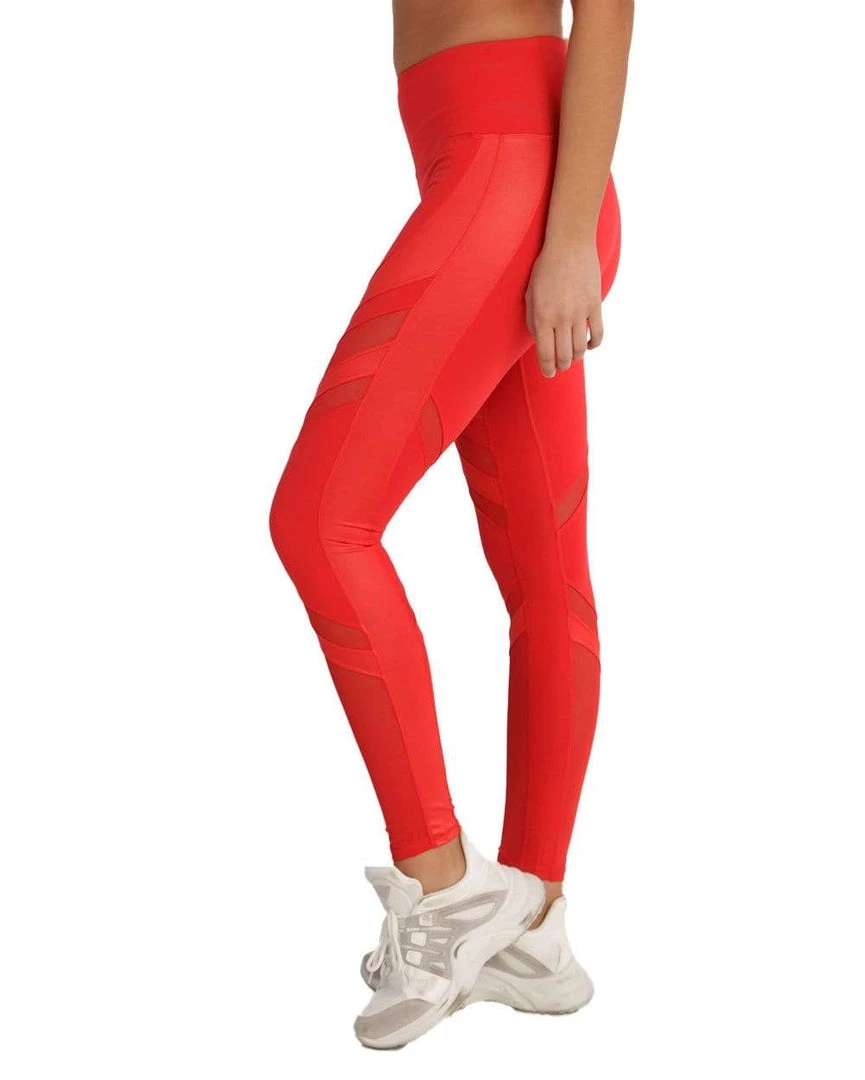 LA Society Bottoms Power Up Mesh Inset Leggings 5 LA Society Bottoms Power Up Mesh Inset Leggings