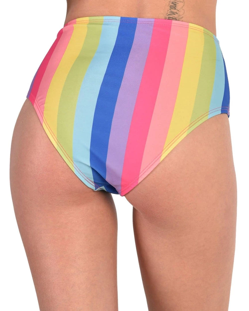 Body Language Radiant Rainbow High Waisted Bottoms 6 Body Language Radiant Rainbow High Waisted Bottoms