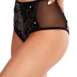 OhYes Show Stopper Sequin High Waisted Bottoms