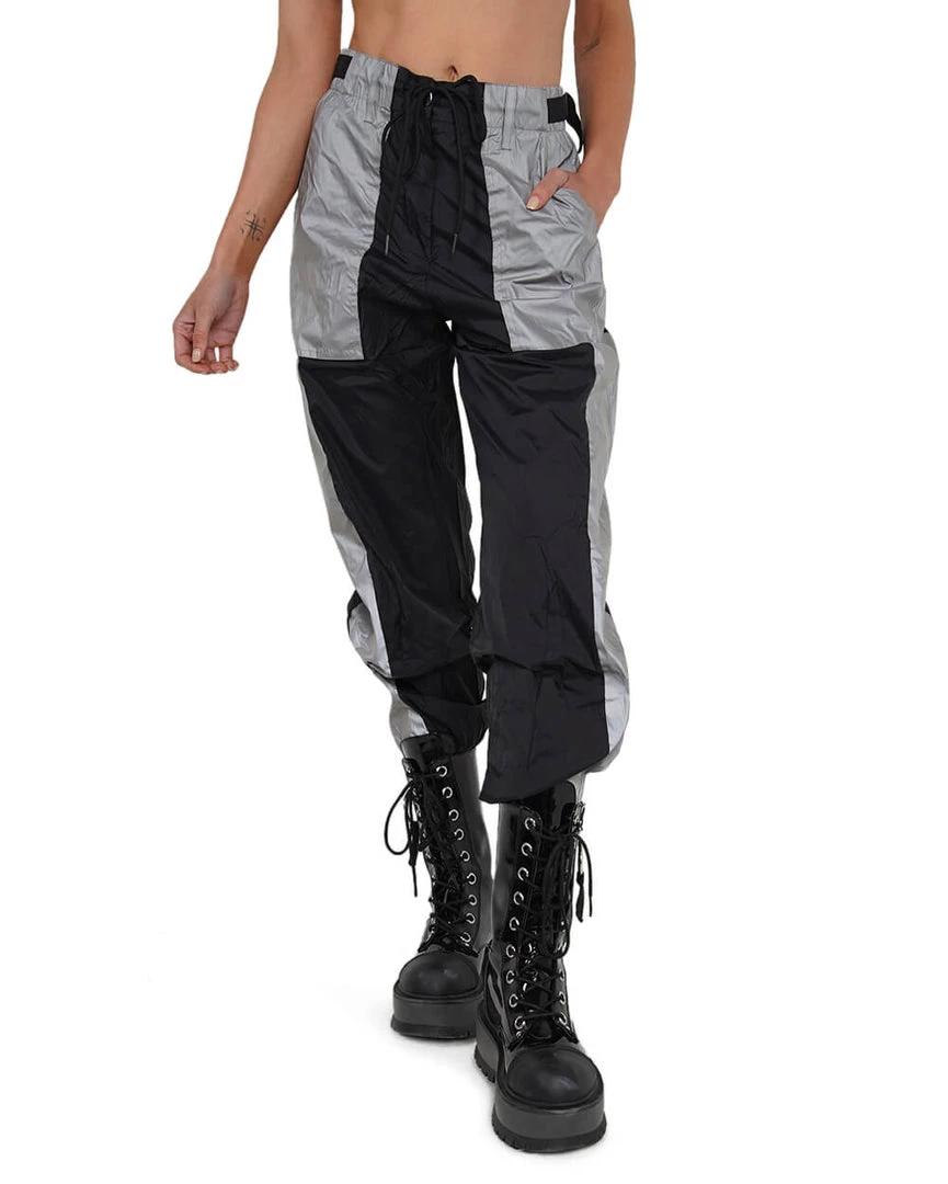 Hot & Delicious Black Bead Clothing Time 2 Get Lit Reflective Cargo Joggers 4 Hot & Delicious Black Bead Clothing Time 2 Get Lit Reflective Cargo Joggers