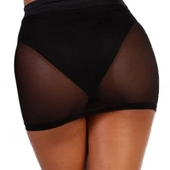 Body Language Up 2 No Good Mesh Mini Skirt