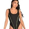 One By One Apparel Cybernetic Neon Contrast Bodysuit Bodysuits & One-Pieces 2 One By One Apparel Cybernetic Neon Contrast Bodysuit Bodysuits & One-Pieces