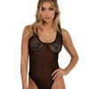 Body Language Mesh Thong Bodysuit