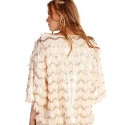OhYes Ivory Sequin Kimono 7 OhYes Ivory Sequin Kimono