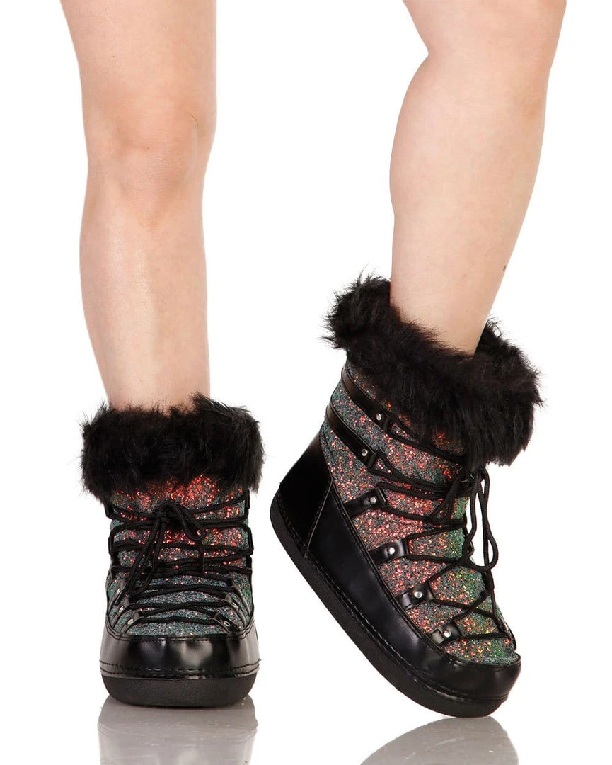 Cape Robin Cosmic Dancer Fur Cuffed Boots Shoes 4 Cape Robin Cosmic Dancer Fur Cuffed Boots Shoes