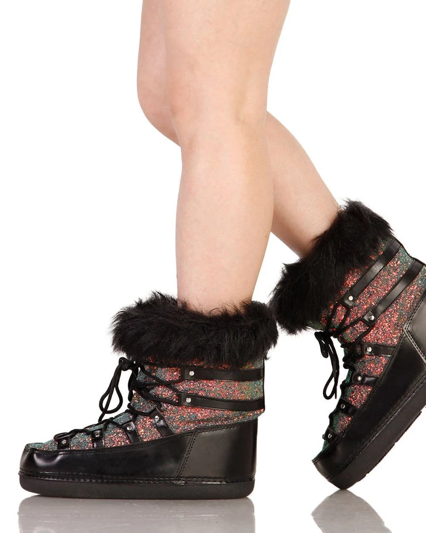 Cape Robin Cosmic Dancer Fur Cuffed Boots Shoes 3 Cape Robin Cosmic Dancer Fur Cuffed Boots Shoes