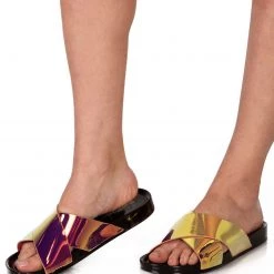 Legend Footwear Superstar Holo Slides Shoes