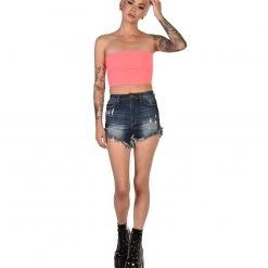 Tresser Tops Bare Neon Tube Top 8 Tresser Tops Bare Neon Tube Top