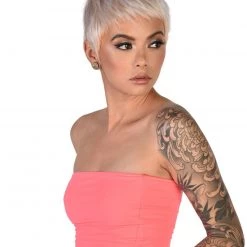 Tresser Tops Bare Neon Tube Top 7 Tresser Tops Bare Neon Tube Top