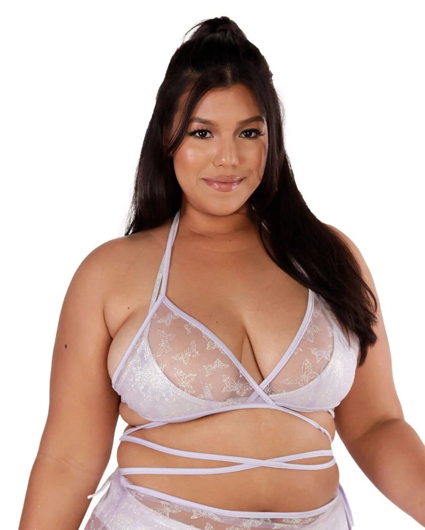 OhYes Butterfly Sparkle Wrap Around Top 12 OhYes Butterfly Sparkle Wrap Around Top